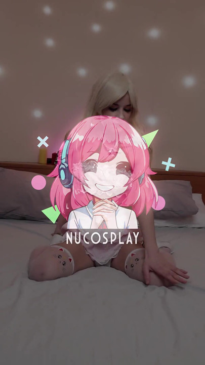 Slutty Catgirl Sofa Weber avansert til ekte pikkopplevelser