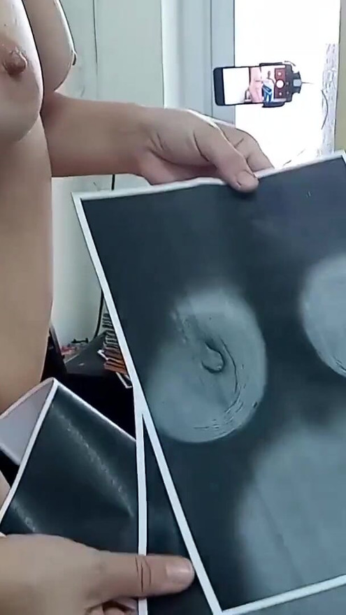 SURPRISE FOR BOSS! Stupid Secretary and scanner. Secretary scans boobs and pussy on MFP in office | Clip 1
