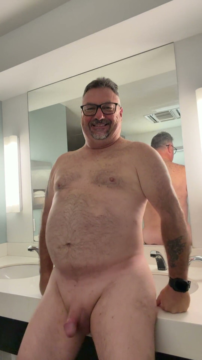 Luvbennude Has Some Fun in a Public Bathroom | Clip 2