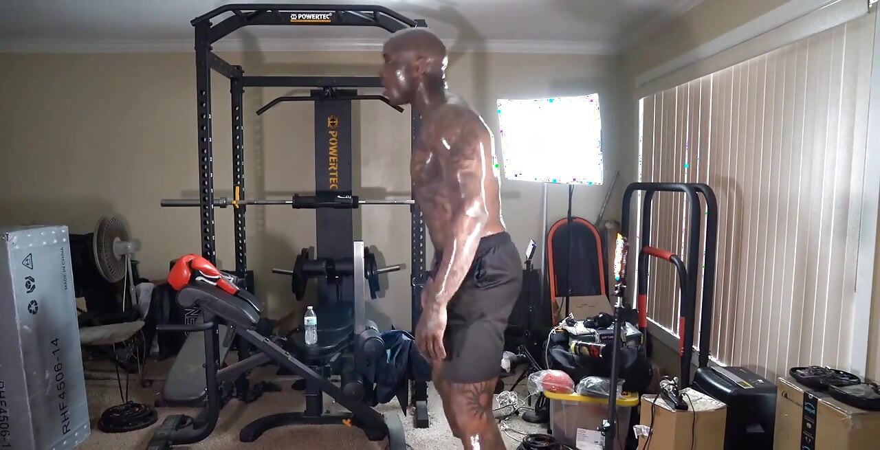 Allenamento condizionata. Hallelujah Johnson