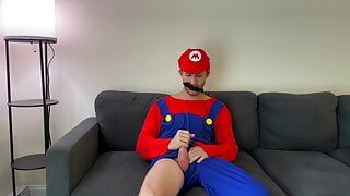 Mario показывает его гриб в видео от первого лица