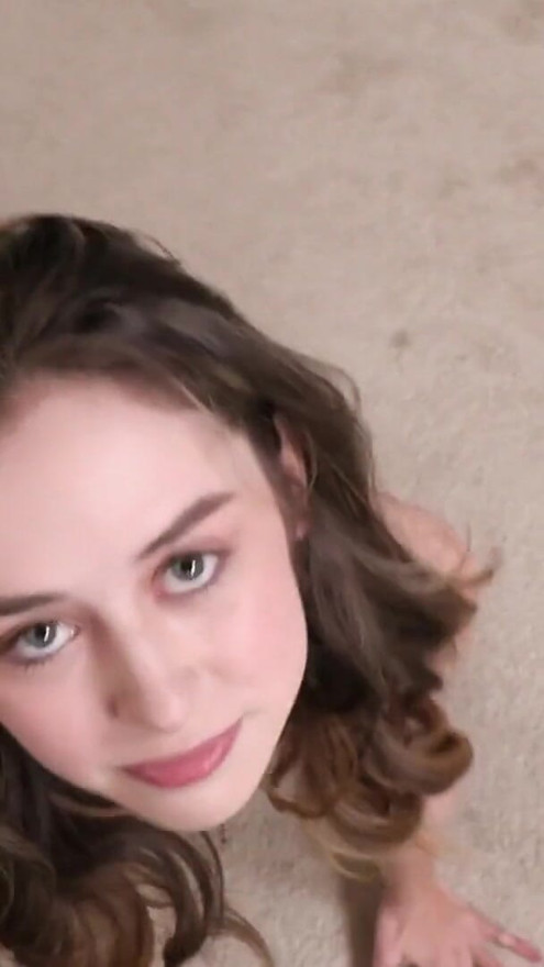 Tiny And Shy Newbie Daisy Tries Her First Time With Us | Clip 1