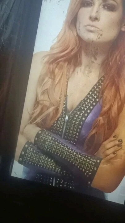 Wwe Becky Lynch (Cum&Spit) Tribute