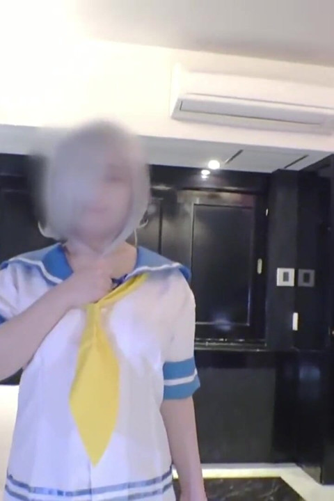 G-Cup Pinggang Kesempurnaan Di Hamakaze Cosplay, Fantasi Peribadi Dirakam Dalam Sesi Rahsia Yang Suka Bermain Angle1