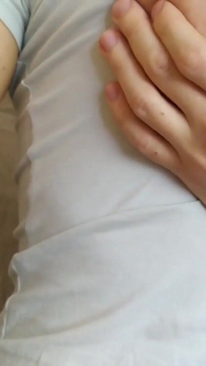 Iconic moment from "Ripped clothes to suck natural big tits. Horny nipples"