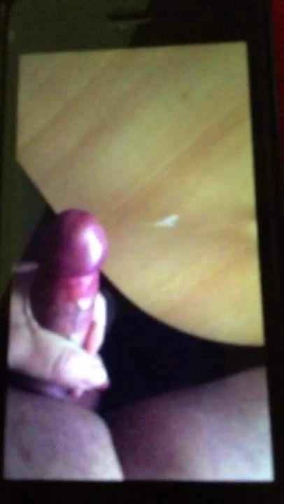 Quick jerking out a big cumload