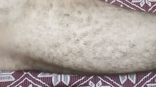 Hot cum after a long handjob