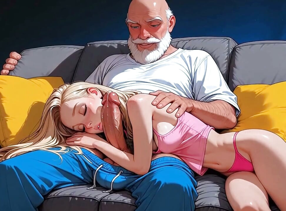 My Stepdad Found a New Movie and Invited Me to Watch It with Him (ai-generated)