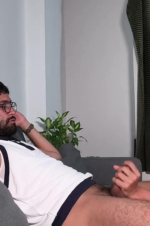 Sexy Twink Jacobo Torres Sucking Hot Daddy Camilo Brown's Big Uncut Cock
