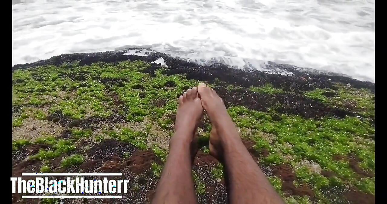 My Beautiful Feet After a Day of Work Taking Vitamin D on the Beach
