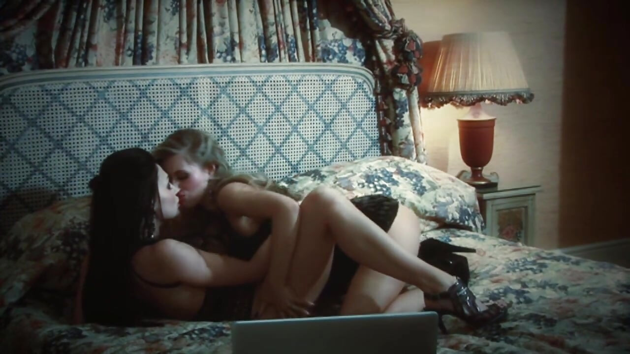 Hot and horny lesbians play with each other