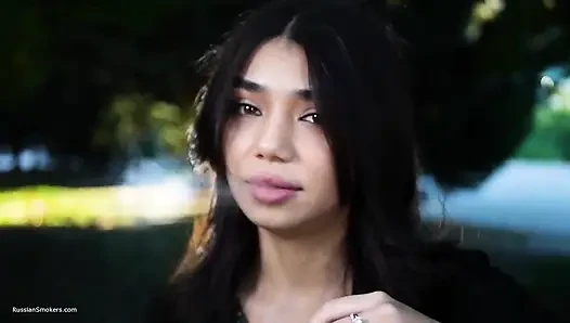Smoking Interview with Zarina