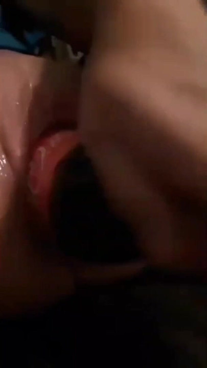 Key moment from "Inserting a 20 oz coke bottle in my gaping pussy"
