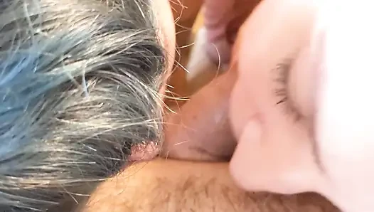 Alisha Adams und Olivia Marie geben mir kopf