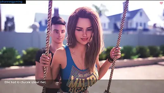 AWAM - Dylan and Ellie have a great time together.