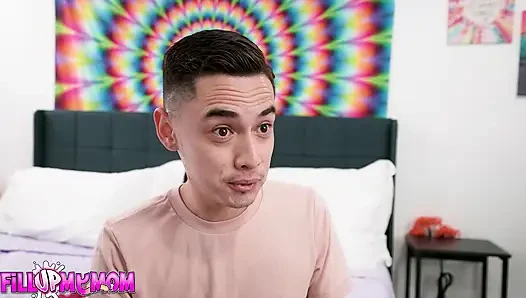 FILL UP MY MOM - Dominant Stepmom Lets Me Fuck Her Ass For Information