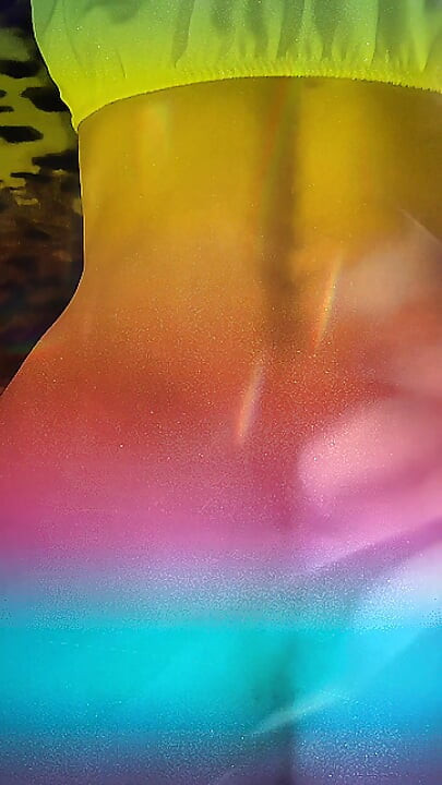 カラーライトを使ったPOVセックス