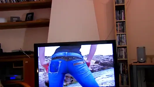 Tief in ihre nasse muschi