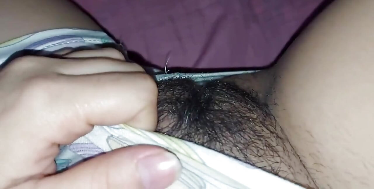 Masturbating My Step Sister-in-law's Sweet Pussy