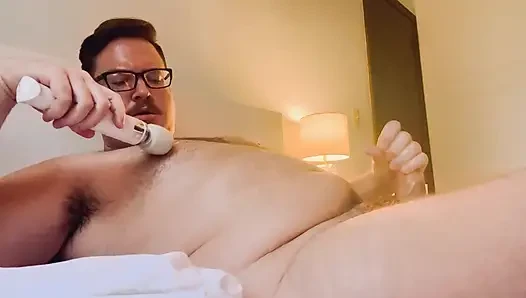 Yarak halkaları ve titreşimli değnek ile yarak dawson azdırıyor: yüzüme yük sürgünleri!