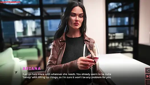 The Synthetic Part 10 By Carbon - Busty MILF Gives Horny Guy a Handjob, Big Cock Cumshot