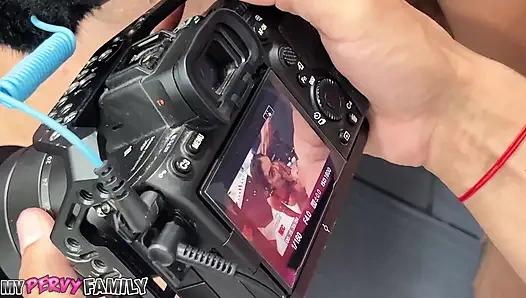 Mypervyfamily - Behind the Scenes with Violet Starr & Filthy Rich