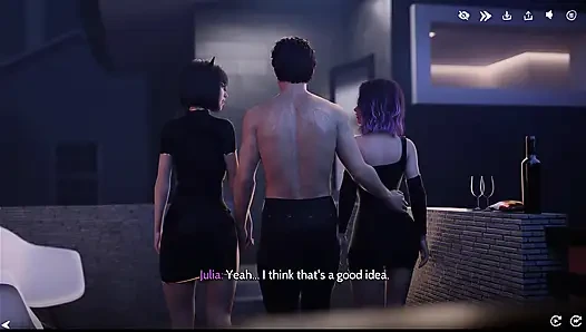 Freshwomen 32 Having Sex with Chloe and Julia Was Amazing
