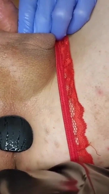 Unforgettable moment from "Timmy boy Anal Fantasy Mega Insta-Gaper stretch-effect butt plug"