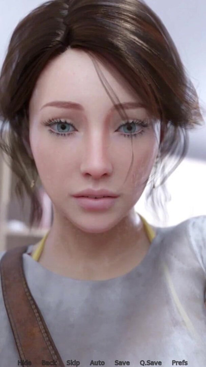 Emotional moment from "Heart Problems - Chapter 10 - John and Amelie showered each other - Demo"