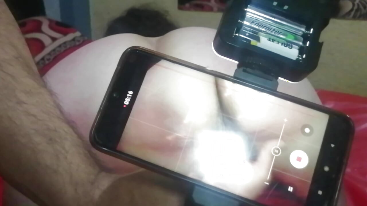 Spanking my wife's delicious big ass