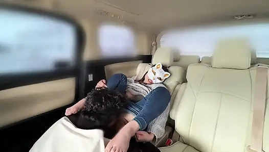 Sneaking in Car Sex Before Work