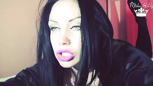 Purple kisses and licks