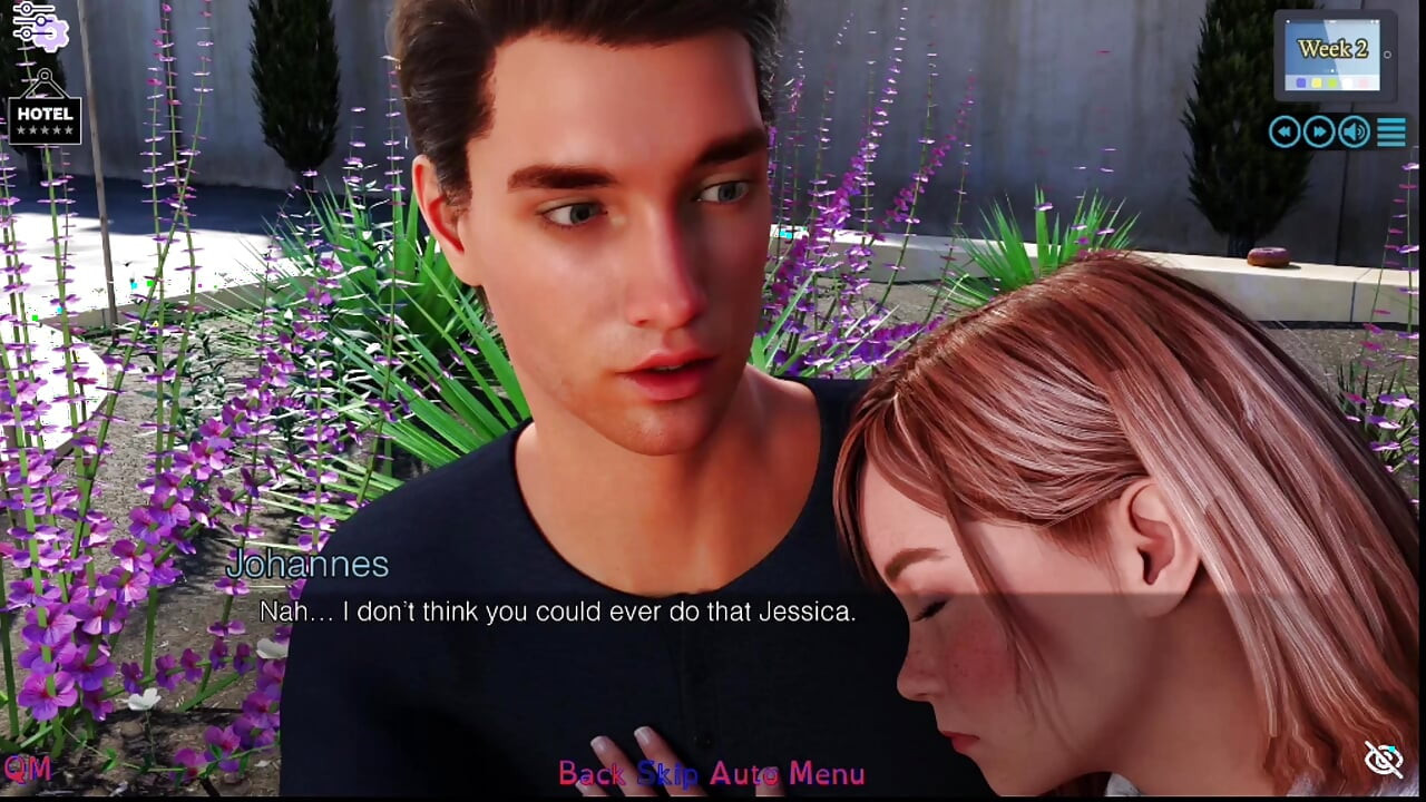 Sunshine love #16: Johannes saw Ashley while he went for a ride