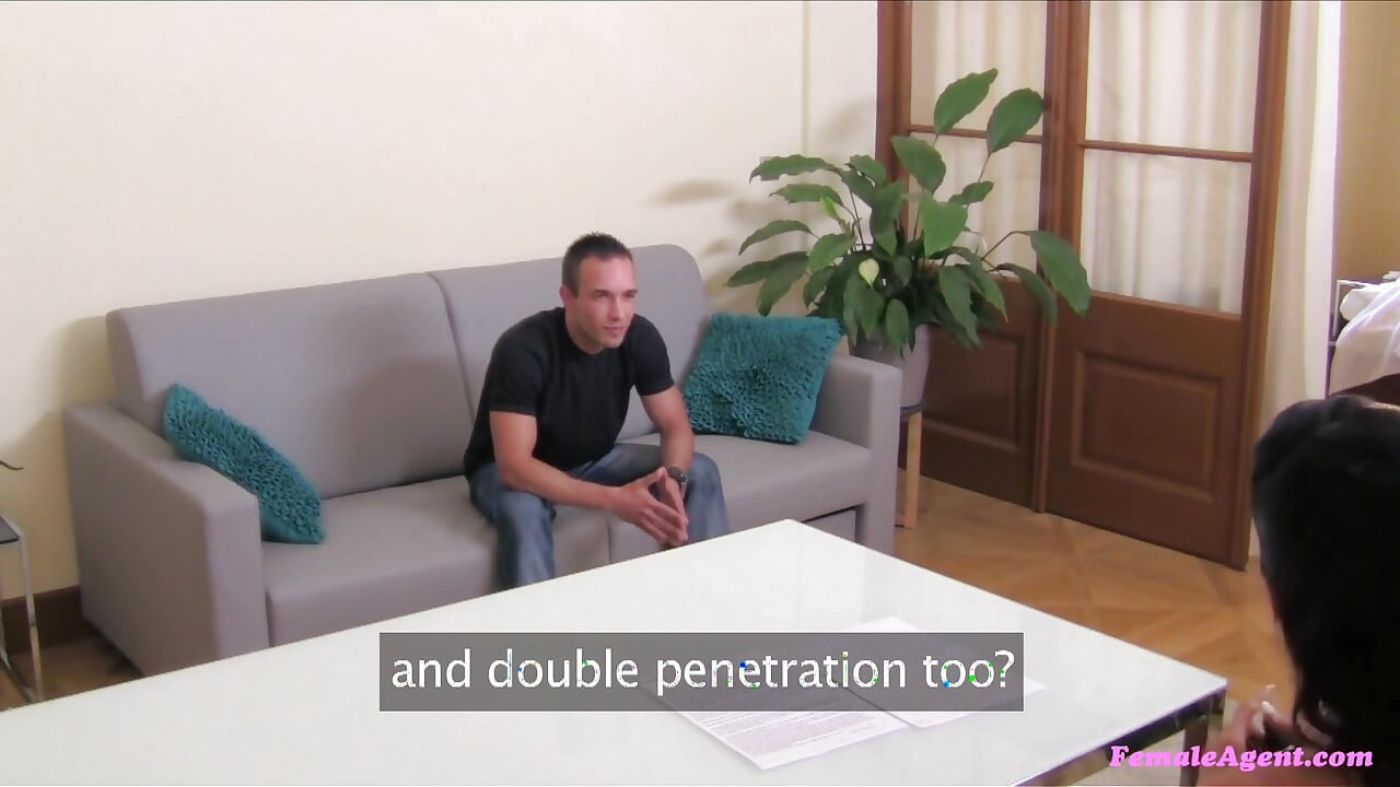 Female Agent - Cute Guy Pounds MILF Agent's Pussy to Mind-blowing Orgasm