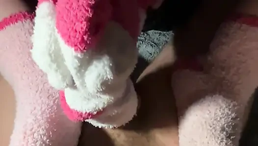 Bulanık çoraplarımla bir yumuşacık dağ