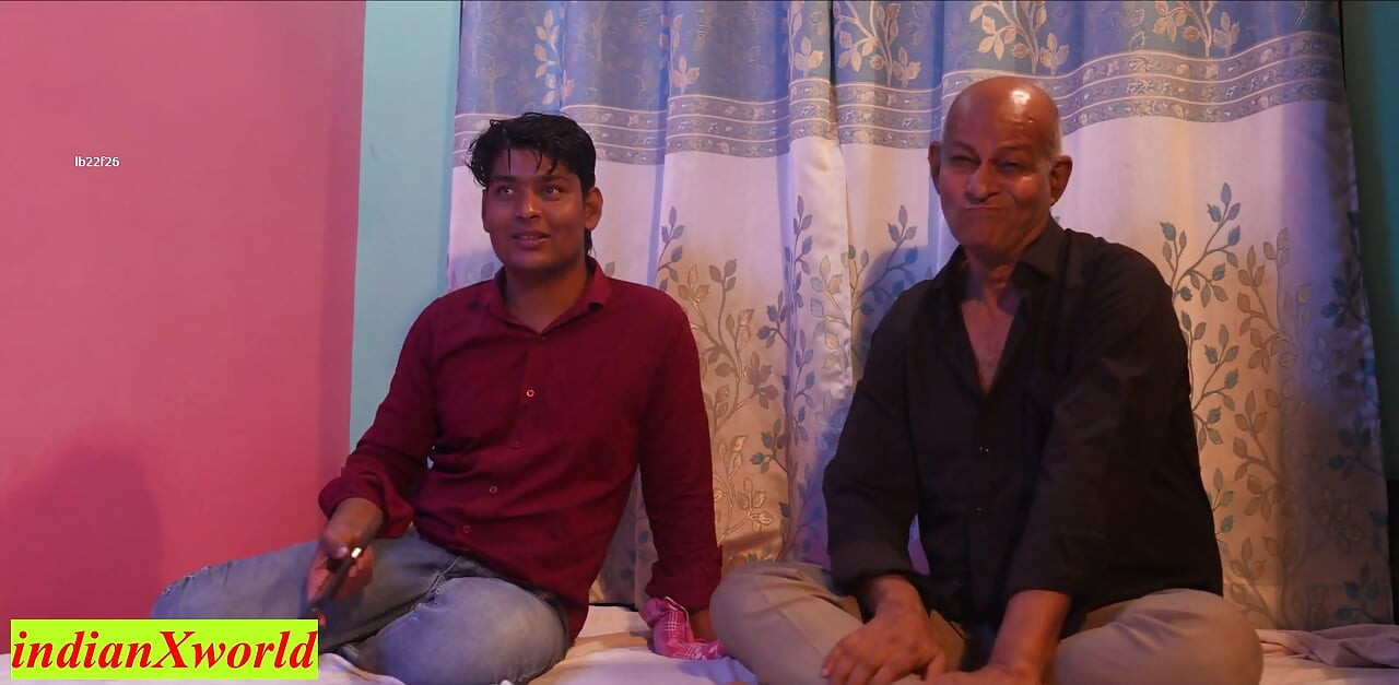 Beautiful Girlfriend sharing with Rich Step Uncle! Indian Best Threesome Sex