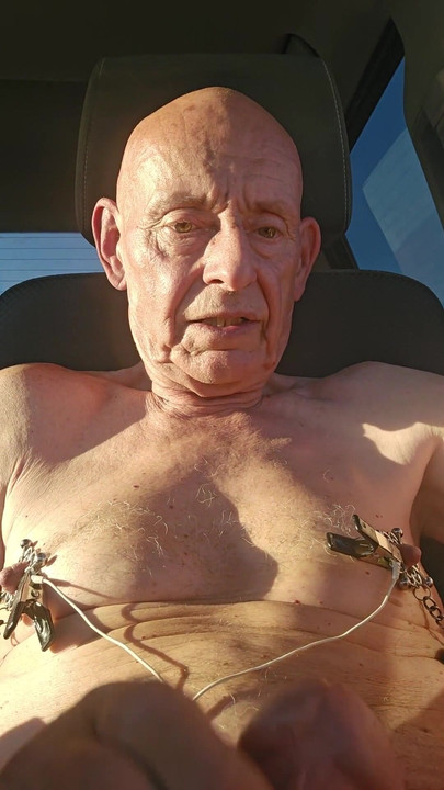 Memorable moment from "nipple torture with spiked clamps and tens unit"