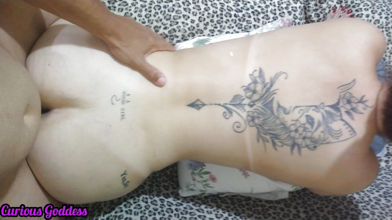 Curious Goddess - hot milf Brunette pussy licking big ass big black cock fucking