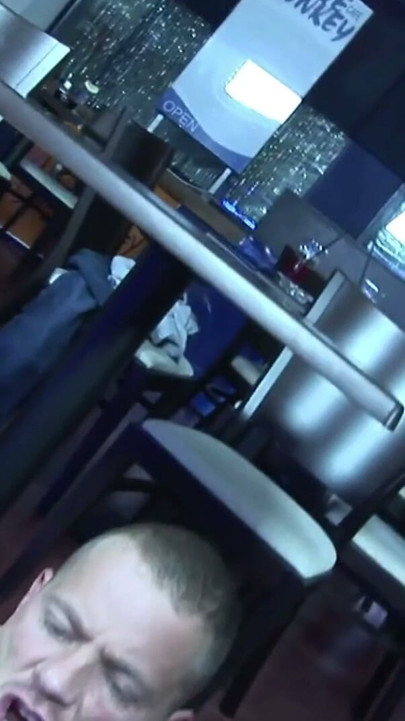 Milf gets horny in the pub! She moans like crazy when she gets fucked in front of all! | Clip 1