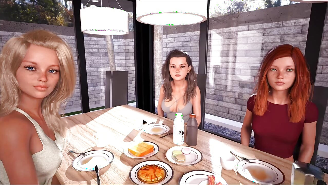 Radiant #2 - Johannes and the ladies had brecfast together... Johannes fucked the waiter in the bathroom