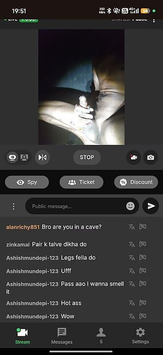 Stripchat'te canlı yayın