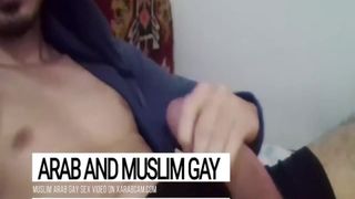 Une bite monstrueuse géniale, prête pour une pipe - gay arabe