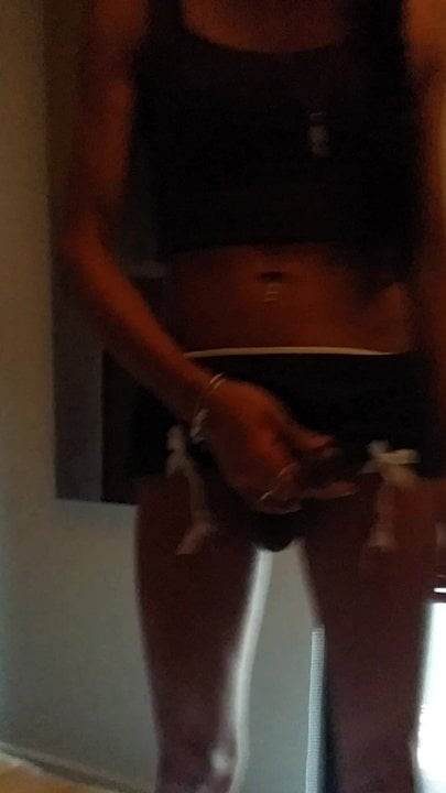big tranny uncut cock