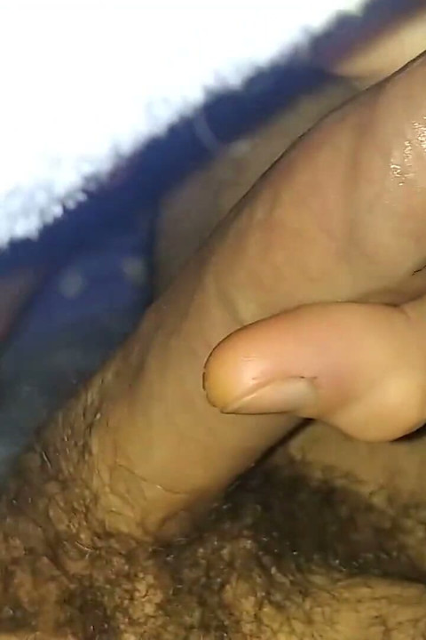 The Hairy Slut Woke up so Hot, He Emptyed His Big Cock Under the Sheets