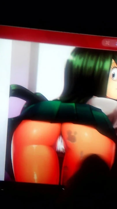 Cum Tribute - Tsuyu and Uraraka (MHA)