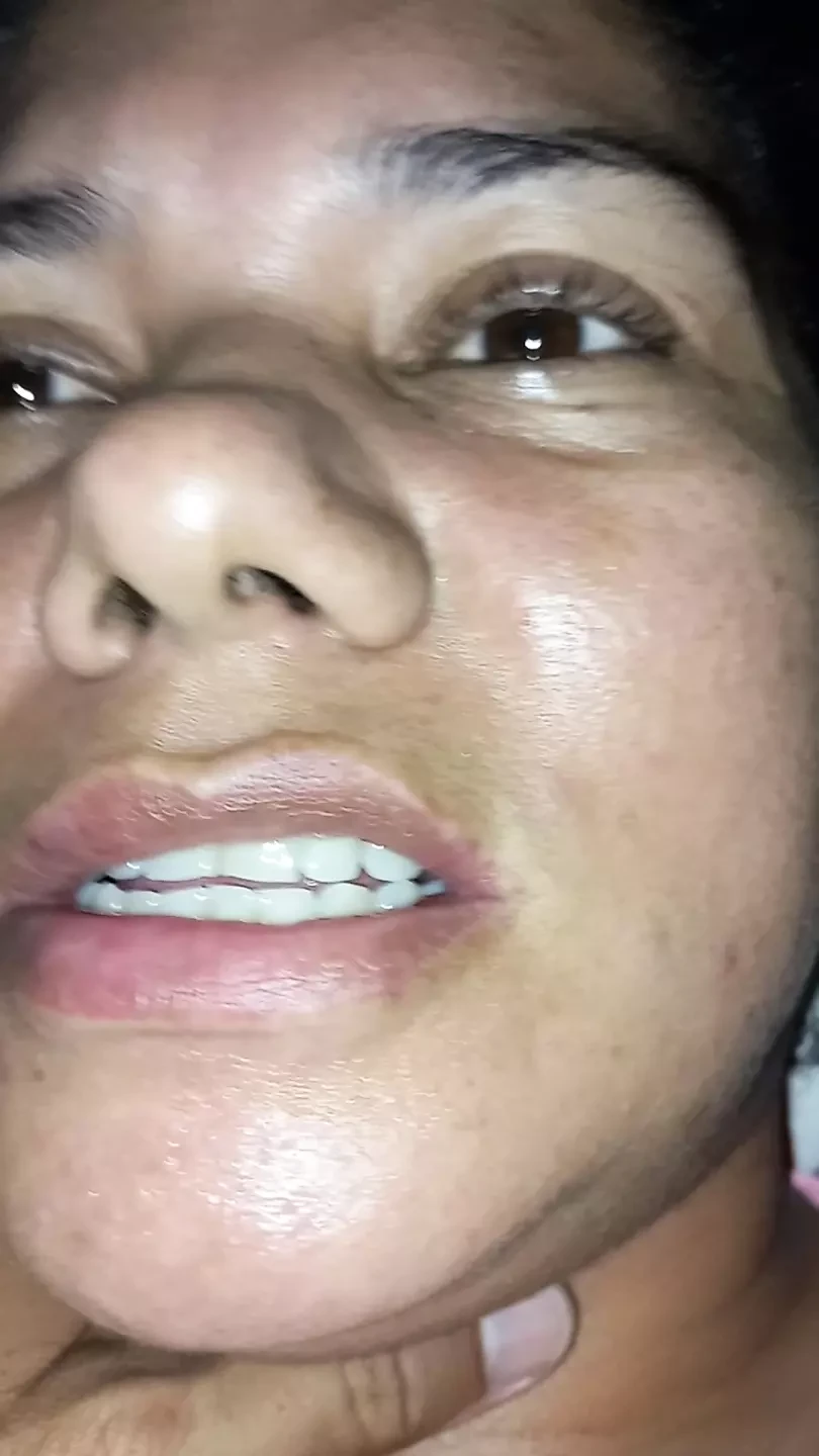 Girlfriend sucking hard deepthroat