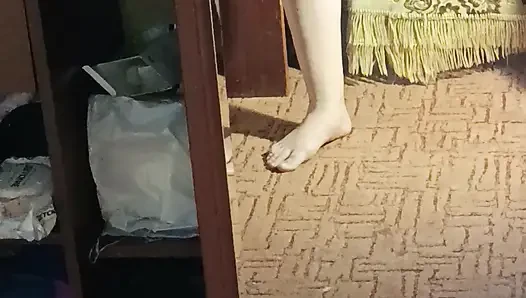 POV tight pussy and Dildo, homemade masturbation