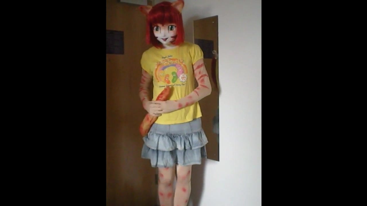 Kigurumi catgirl