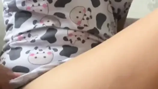 Cewek itu pulang dengan putingku lagi, dia ngelakuin apa aja! Video buatan sendiri asli