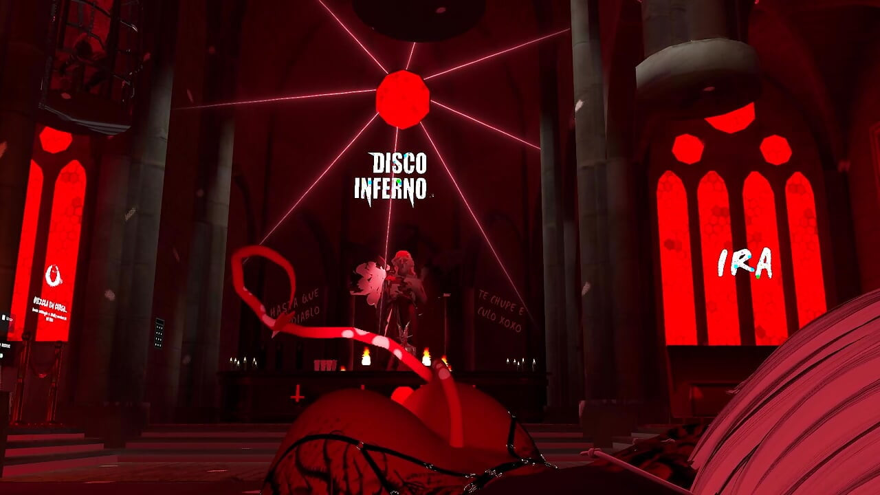 VRCHAT μικρή διάβολος γαμιέται από τον αφέντη της